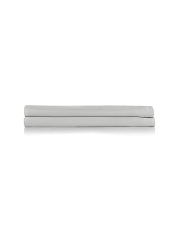 Zo!Home Satin-Topper-Spannbettlaken "Satinado" in Hellgrau
