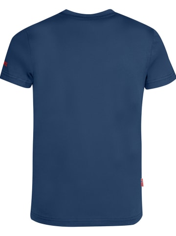 Trollkids Functioneel shirt "Kroksand" donkerblauw