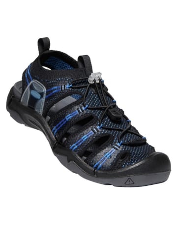 Keen Halbsandalen "Evofit 1" in Blau/ Schwarz