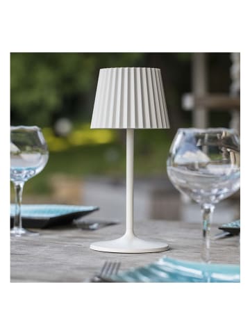 lumisky Lampa zewnętrzna LED "Abby" w kolorze białym - wys. 30 x Ø 13,5 cm