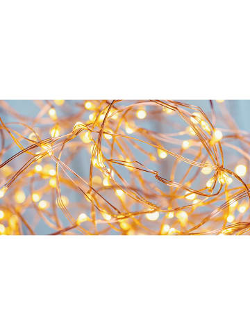 lumisky Girlanda solarna LED "Skinny" w kolorze ciepłej bieli - dł. 4190 cm