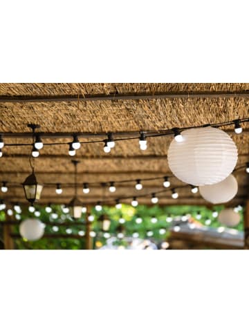 lumisky Girlanda solarna LED "Party" w kolorze ciepłej bieli - dł. 570 cm
