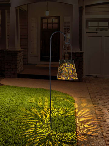 lumisky LED-Solar-Gartenstecker "Hang shade" in Schwarz - (H)14,5 cm