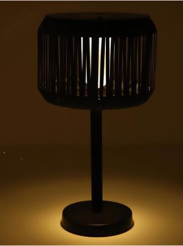 lumisky LED-Solarleuchte "Traily" in Schwarz - (H)47 x Ø 26 cm
