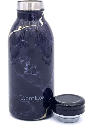 U.bottles Butelka termiczna w kolorze czarnym - 350 ml