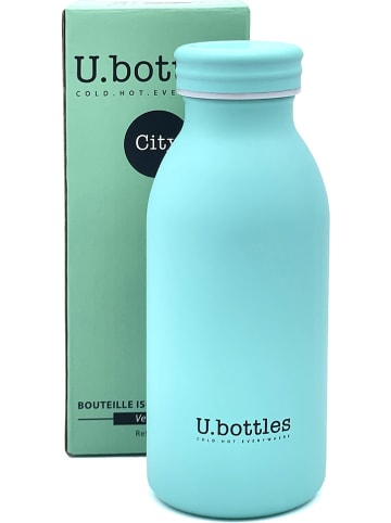 U.bottles Edelstahl-Isolierflasche in Türkis - 350 ml