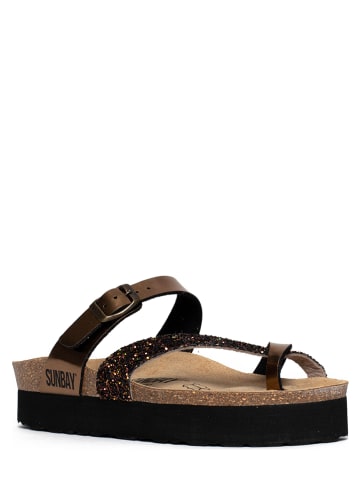 Sunbay Teenslippers "Acheron" goudkleurig