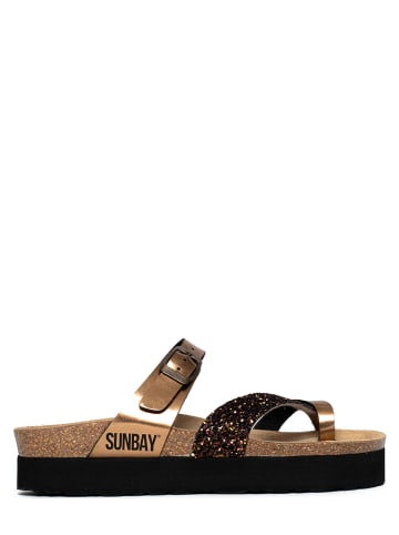 Sunbay Teenslippers "Acheron" goudkleurig