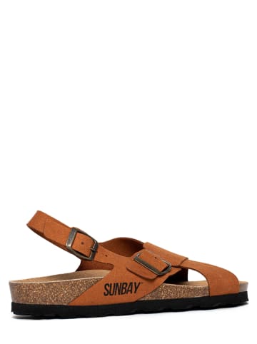 Sunbay Sandalen "Augusta" in Hellbraun