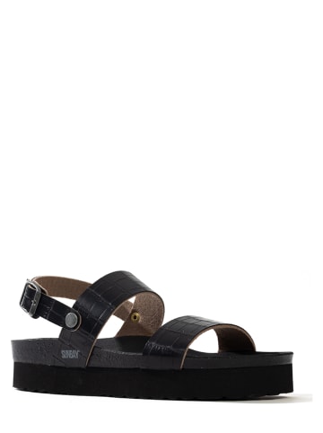 Sunbay Sandalen "Galong" in Schwarz