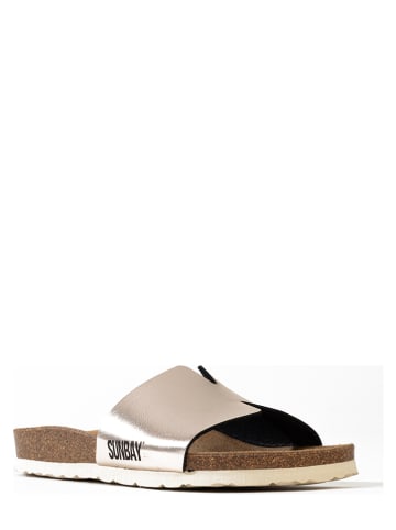 Sunbay Pantoletten "Djeelia" in Gold