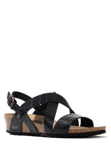 Sunbay Keilsandaletten "Bini" in Schwarz