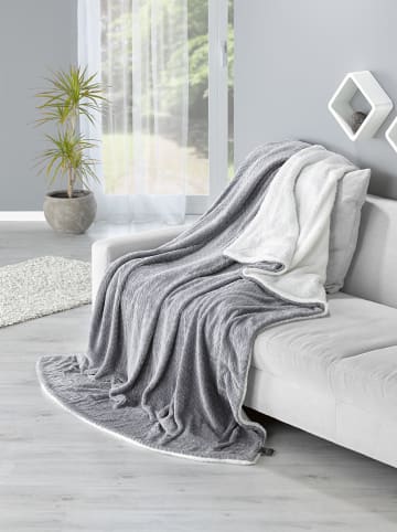 Schiesser Wohndecke "Sherpa" in Grau