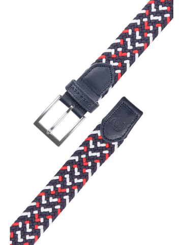 Polo Club Riem donkerblauw/rood/wit