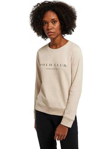 Polo Club Sweatshirt in Creme