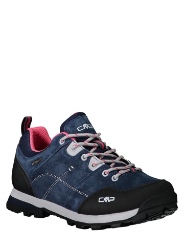 CMP Skórzane buty trekkingowe "Alcor" w kolorze granatowym