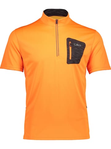 CMP Koszulka kolarska w kolorze pomarańczowym