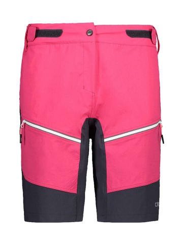 CMP 3in1-Fahrradshorts in Pink/ Schwarz