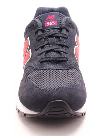 New Balance Leder-Sneakers in Dunkelblau