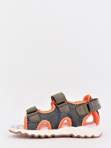 DOCKSTEPS Sandalen in Khaki/ Orange
