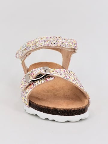 TREVIRGOLAZERO Sandalen in Rosa/ Gelb