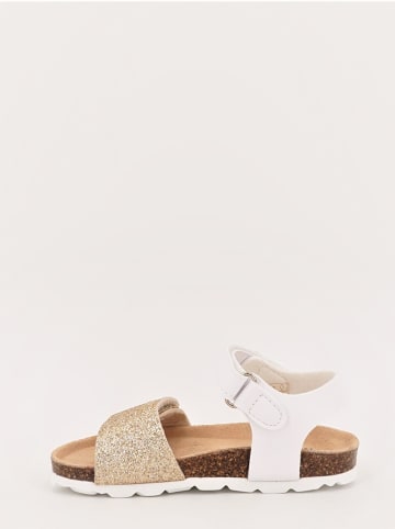 TREVIRGOLAZERO Sandalen in Weiß/ Gold