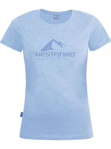 Westfjord Koszulka "Hekla" w kolorze niebieskim