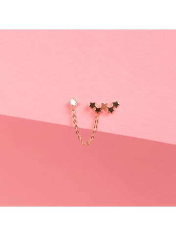 BY COLETTE Gold-Ohrstecker "Six étoiles" mit Zirkonas