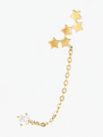 BY COLETTE Gouden oorstekers "Six étoiles" met zirkonia's