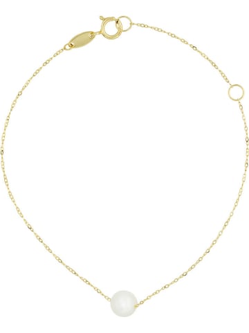 OR ÉCLAT Gold-Armkette "Feerie" mit Perle