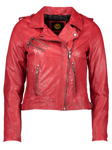 Buffalo Lederjacke in Rot