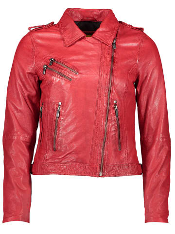 Buffalo Lederjacke in Rot