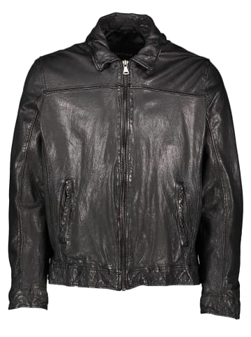 Capitano Lederjacke "James" in Schwarz