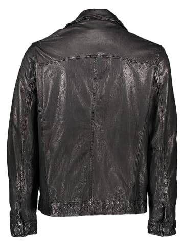 Capitano Lederjacke "James" in Schwarz