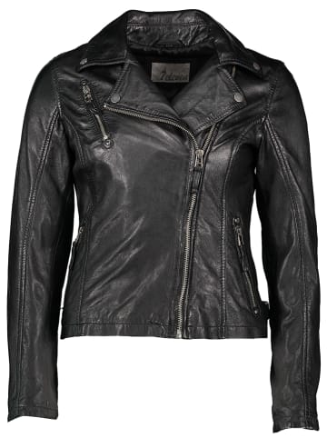 7eleven Lederjacke "Cania" in Schwarz