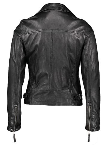 7eleven Lederjacke "Cania" in Schwarz