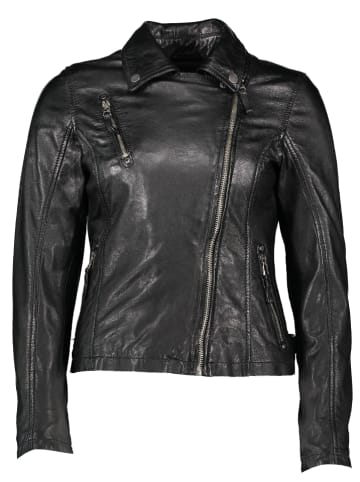 7eleven Lederjacke "Cania" in Schwarz
