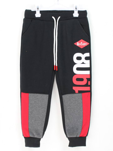 Lee Cooper Jogginganzug in Schwarz/ Grau