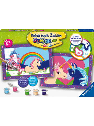 Ravensburger Malen nach Zahlen-Set "Bunte Einhornwelt" - ab 5 Jahren