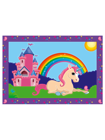 Ravensburger Schilderen-op-nummer-set "Kleurrijke eenhoornwereld" - vanaf 5 jaar