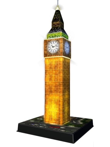 Ravensburger 216-delige 3D-puzzel "Big Ben bij nacht" - vanaf 8 jaar