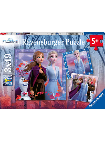 Ravensburger Puzzle (3 szt.) "Kraina Lodu"- 3 x 49 szt. - 5+