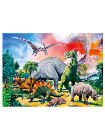 Ravensburger 100-częściowe puzzle "Among dinosaurs" - 6+