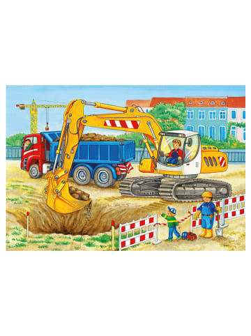 Ravensburger 12-częściowe puzzle (2 szt.) "Construction site and farm" - 3+