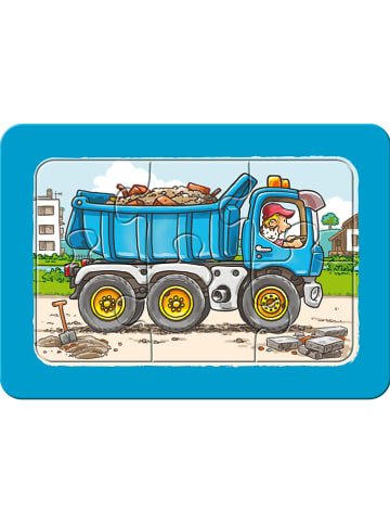 Ravensburger Puzzle (3x 6 szt.) "Excavator, tractor and tipper loader" - 2+