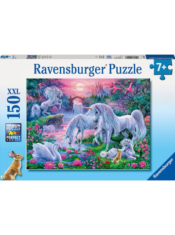 Ravensburger 150-częściowe puzzle "Unicorns at sunset" - 7+