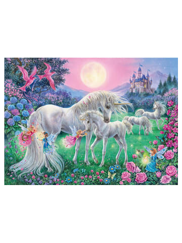 Ravensburger 100-częściowe puzzle "Unicorns in the moonlight" - 6+