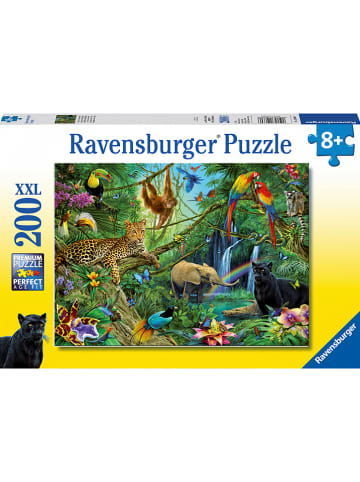 Ravensburger 200-częściowe puzzle "Animals in the jungle" - 8+