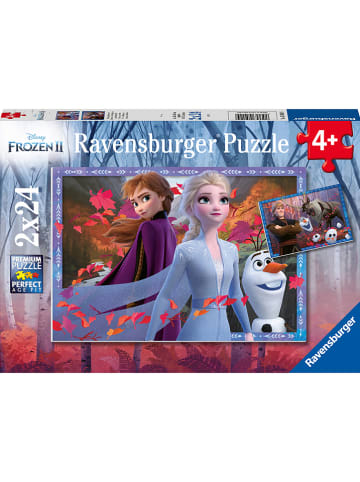 Ravensburger 2x 24-delige puzzel "Bevroren avontuur" - vanaf 4 jaar