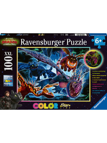 Ravensburger 100-częściowe puzzle "Luminous Dragons" - 6+